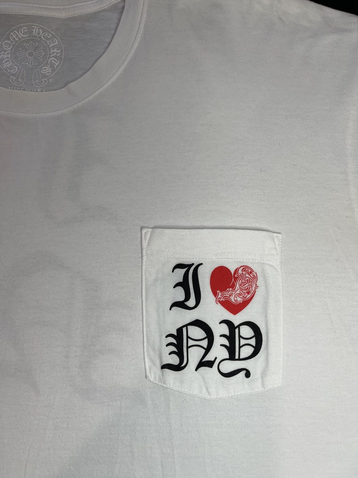 Chrome Hearts Chrome Hearts I Love NY White Long Sleeves Size US XXL / EU 58 / 5 - 5 Thumbnail
