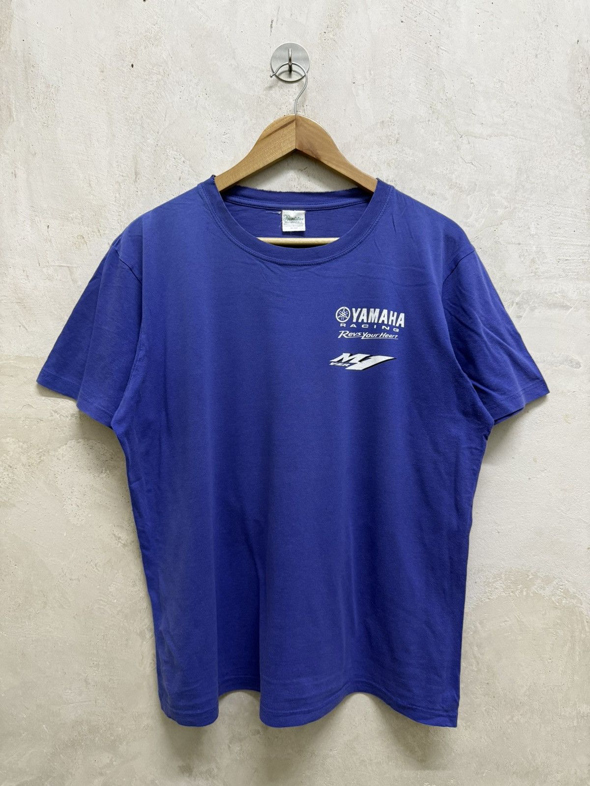Yamaha Distressed Yamaha Racing Short Sleeve Shirt Size US L / EU 52-54 / 3 - 4 Thumbnail