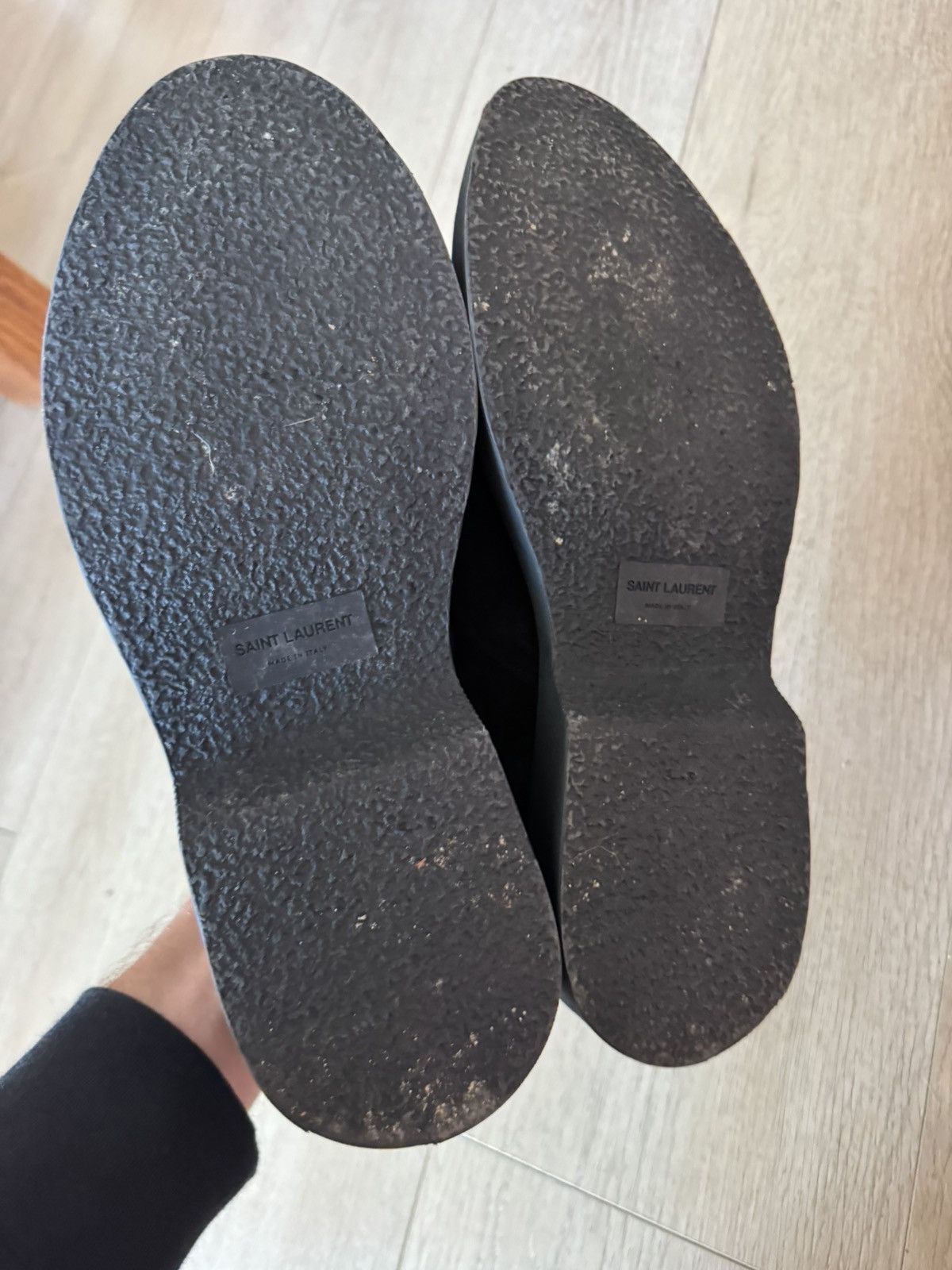 Saint Laurent Paris Suede Teddy Derbys 44 Size US 11 / EU 44 - 8 Thumbnail