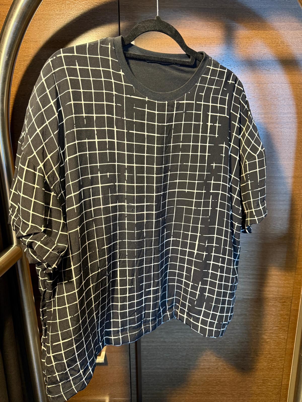 Haider Ackermann Haider Ackermann Oversized Grid Print Top Size US S / EU 44-46 / 1 - 2 Thumbnail