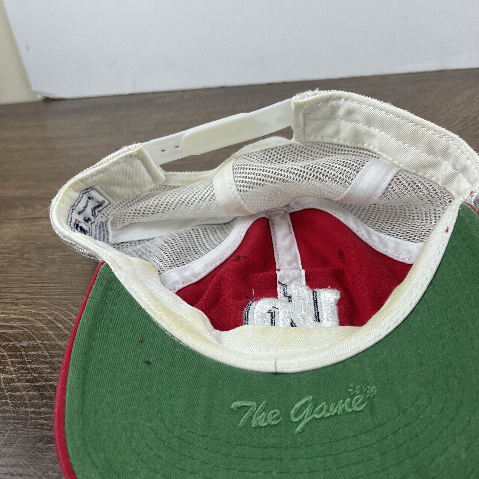 The Game Dayton Flyers Hat NCAA Dayton Flyers Red Hat Adjustable Red Size ONE SIZE - 14 Thumbnail