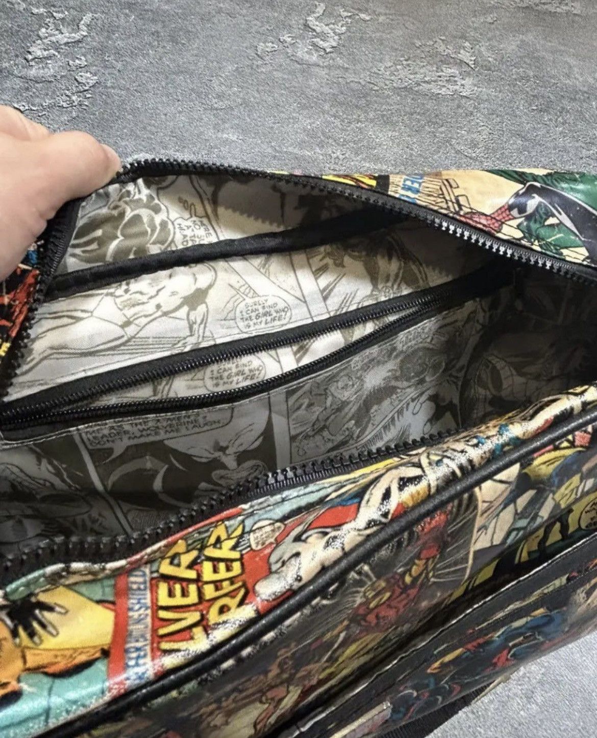 Marvel Comics Marvel Comics Vintage Style Shoulder Bag Size ONE SIZE - 7 Thumbnail