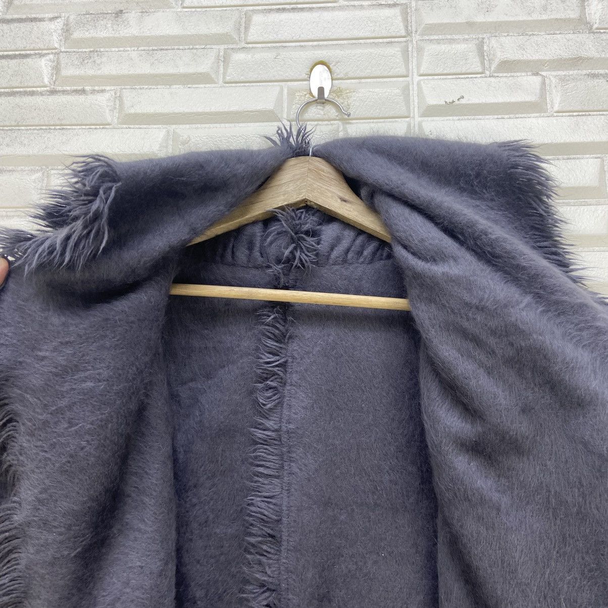 Japanese Brand 🔥Japanese Brand Yukiko Hanai Buttonless Angora Wool Size L / US 10 / IT 46 - 11 Thumbnail