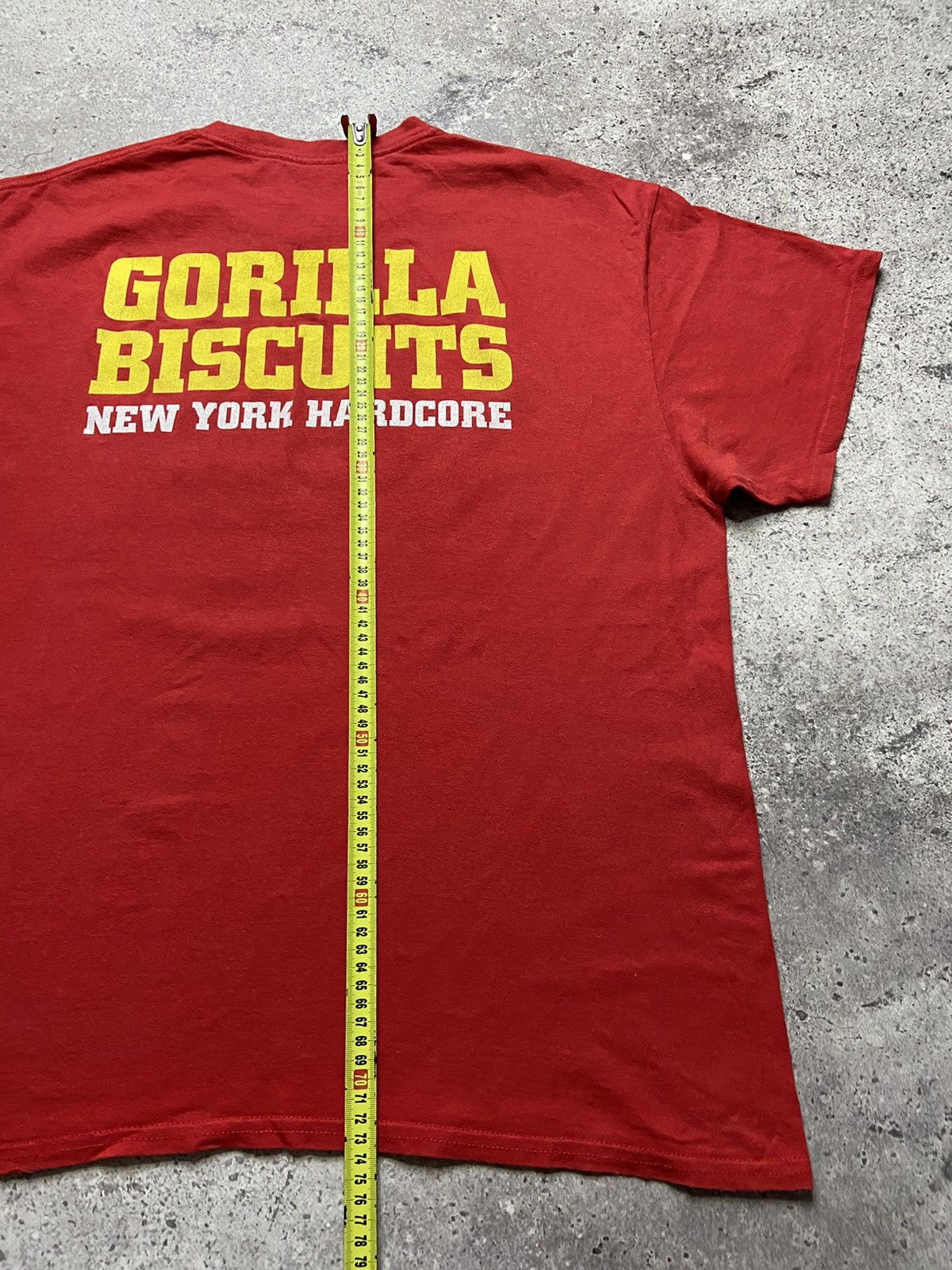 Band Tees Vintage 00s GORILLA BISCUITS Hardcore Band Tee Size US XL / EU 56 / 4 - 9 Thumbnail