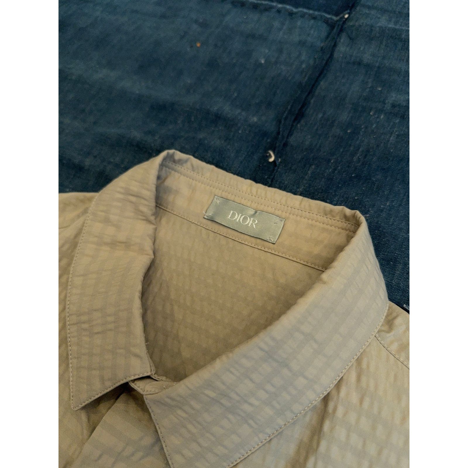 Dior Dior X Parley Beach Capsule 'Seersucker' shirt - M - 39 Size US M / EU 48-50 / 2 - 6 Thumbnail