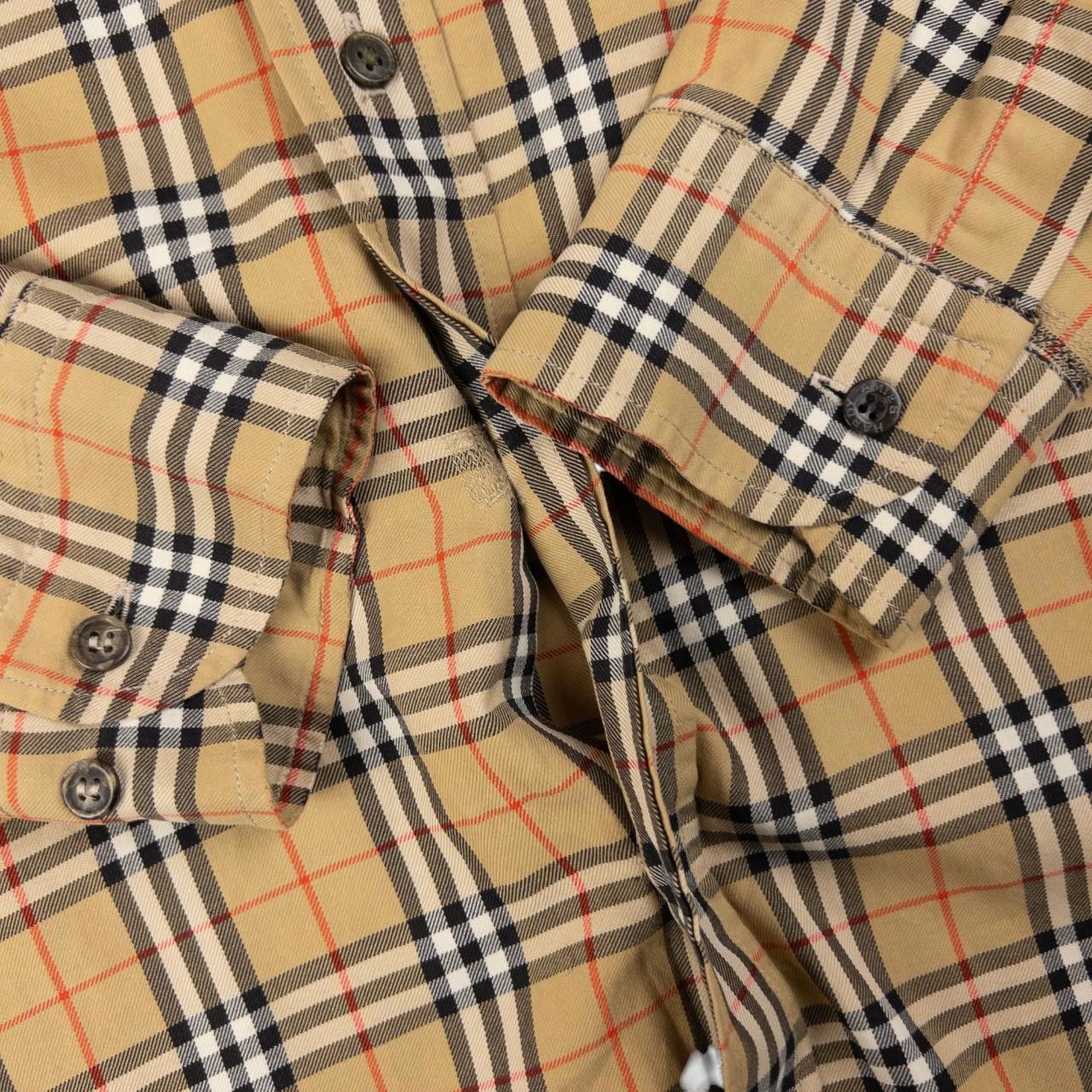 Burberry Vintage Burberry Nova Check Long Sleeve Button Shirt Size L Size US L / EU 52-54 / 3 - 4 Thumbnail