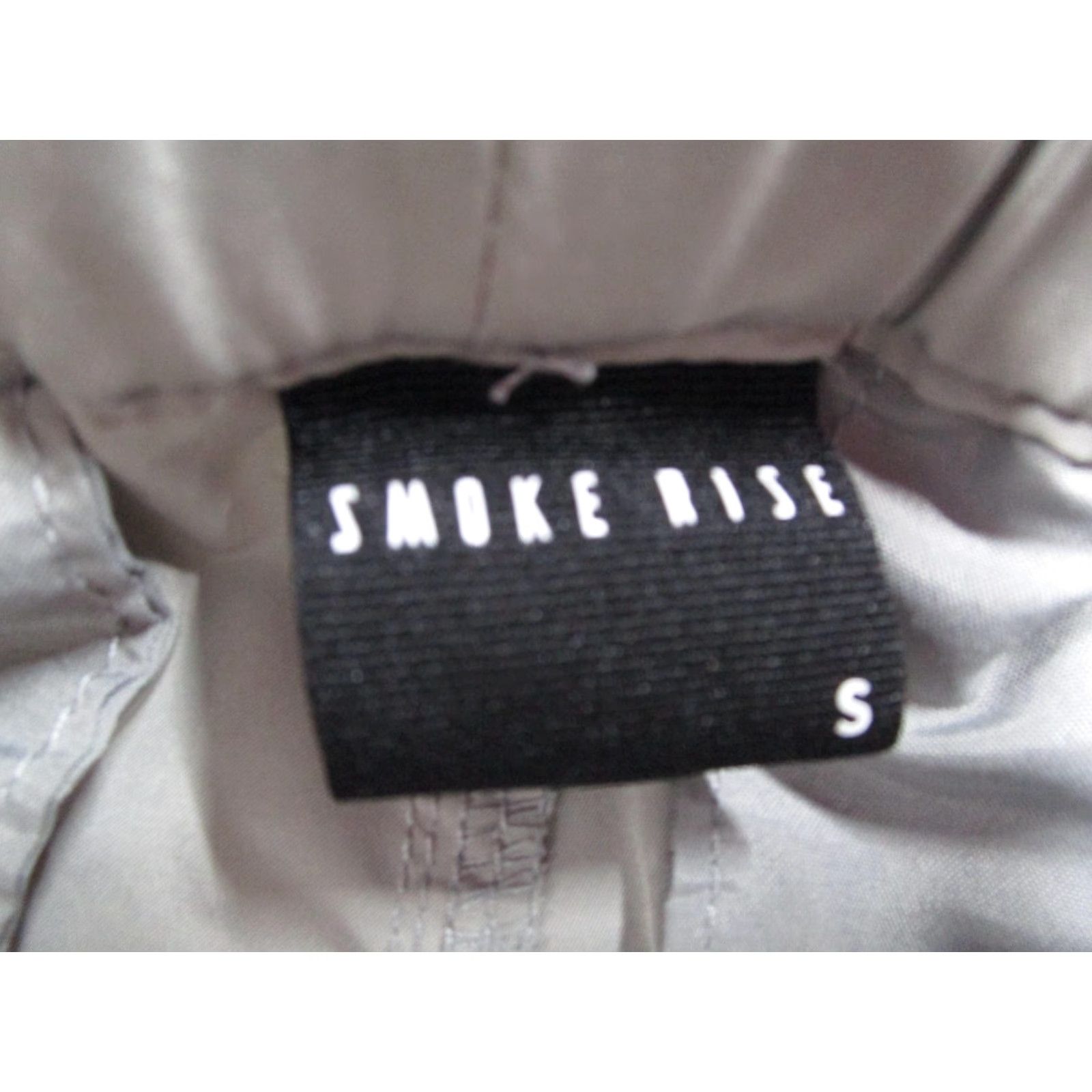 Vintage Smoke Rise Pants Mens Small Gray OD Series Cargo Joggers Drawstring Polyester Size US 29 - 3 Thumbnail