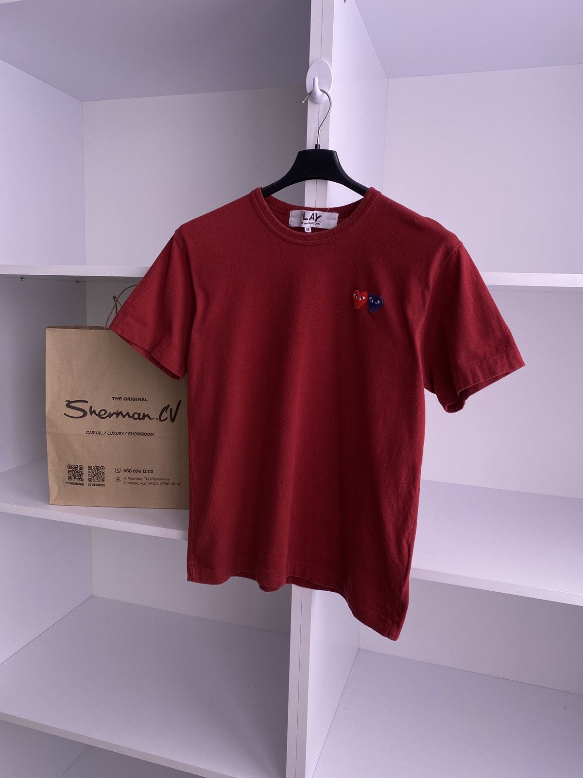 Comme des Garcons × Vintage Vintage Comme des Garsons tee Size US M / EU 48-50 / 2 - 2 Thumbnail