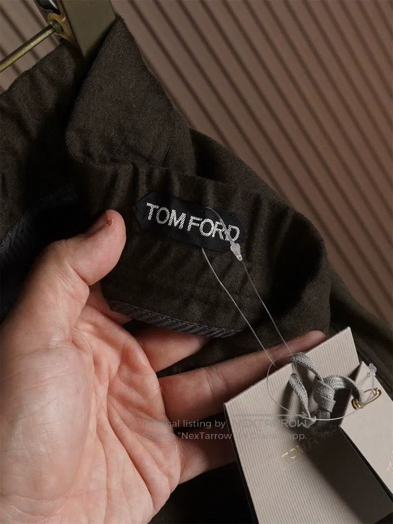 Tom Ford Tom Ford Pure cashmere drawstring casual pants Size US 32 / EU 48 - 4 Thumbnail