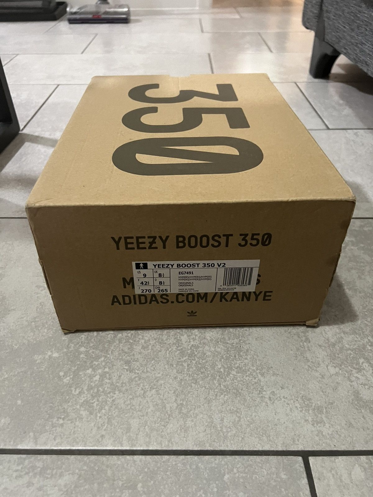 Adidas Adidas Yeezy Boost 350 V2 ‘Hyperspace’ (2019) Size 9 Size US 9 / EU 42 - 9 Thumbnail