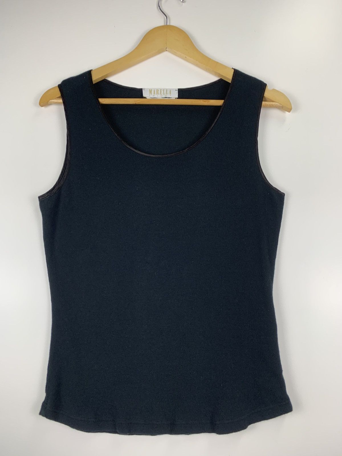Designer Marella Tricot Italy Singlet Size US S / EU 44-46 / 1 - 3 Thumbnail