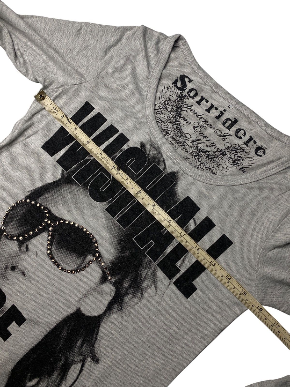 Hysteric Glamour × If Six Was Nine × Japanese Brand 2000's Sorridere Punk Girl Longsleeve Size US S / EU 44-46 / 1 - 6 Thumbnail