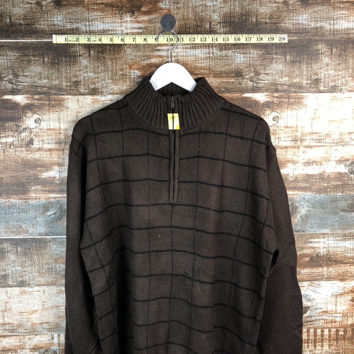 Japanese Brand × Vintage British Horse Ridding checkered vintage Sweatshirt #A1784 Size US L / EU 52-54 / 3 - 2 Thumbnail