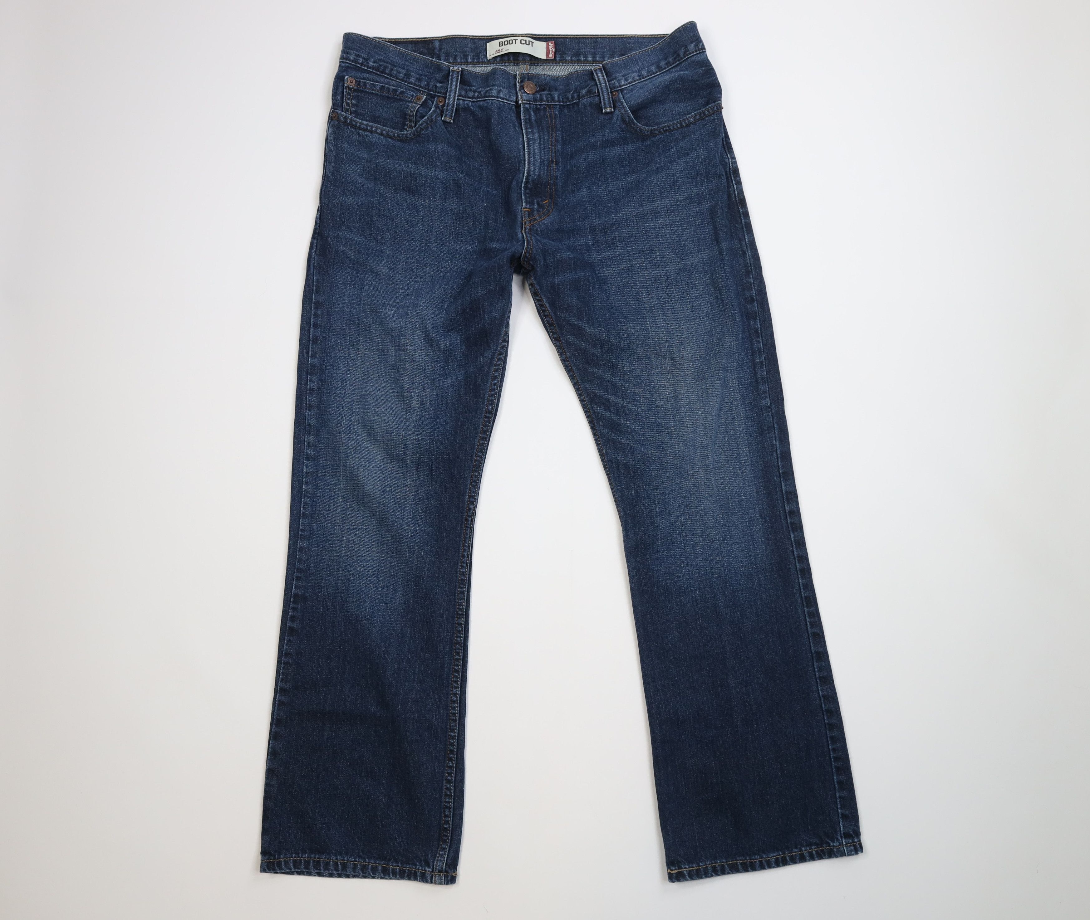 Levi's Vintage Y2K Levis 527 Western Flared Bootcut Denim Jeans Size US 36 / EU 52 - 1 Thumbnail