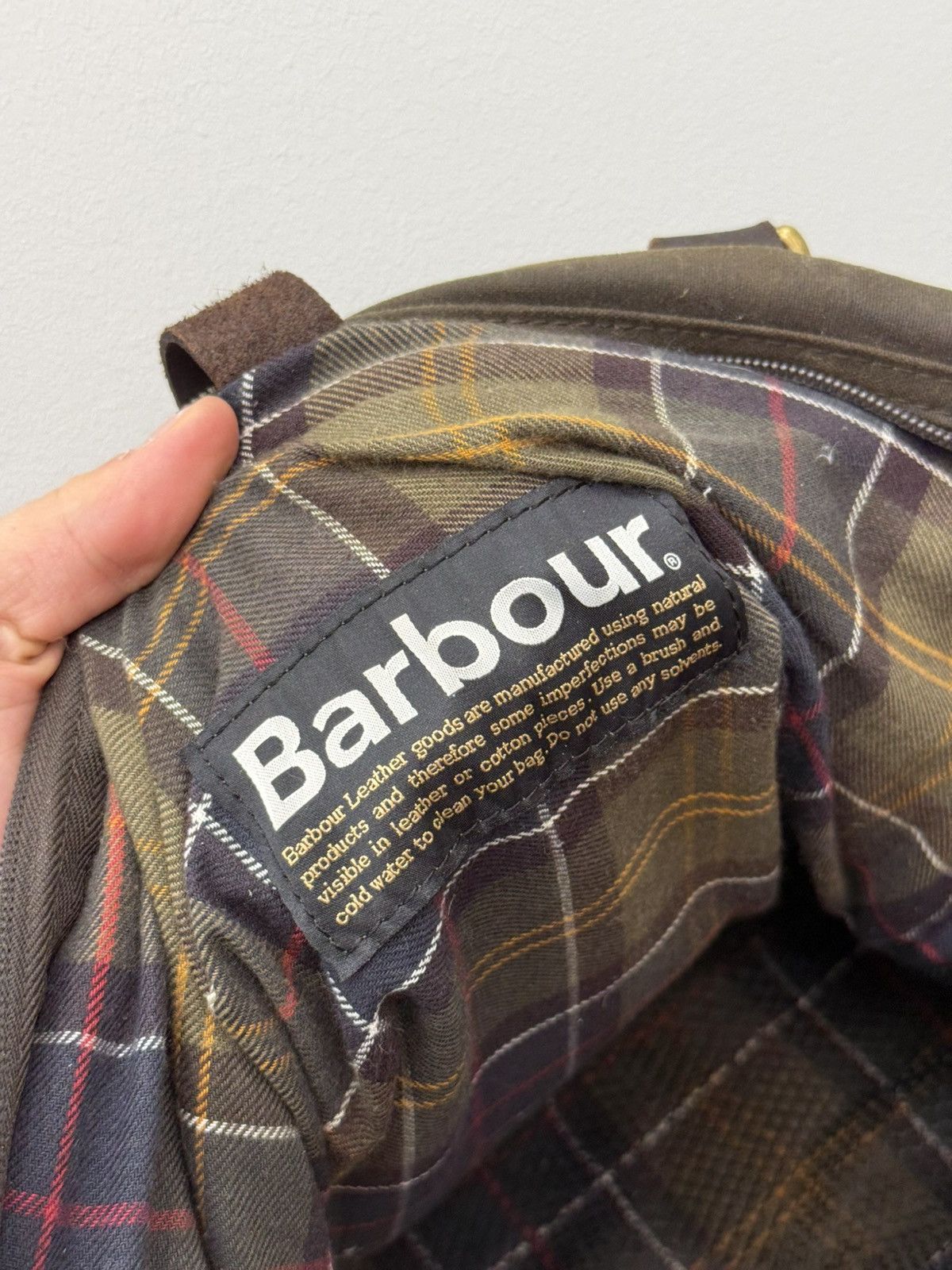Barbour Barbour Wax Leather Shoulder Bag Size ONE SIZE - 5 Thumbnail