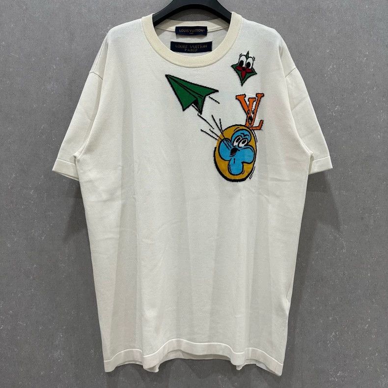 Louis Vuitton Louis Vuitton Cartoon cartoon knit short sleeve Size US XXL / EU 58 / 5 - 1 Thumbnail