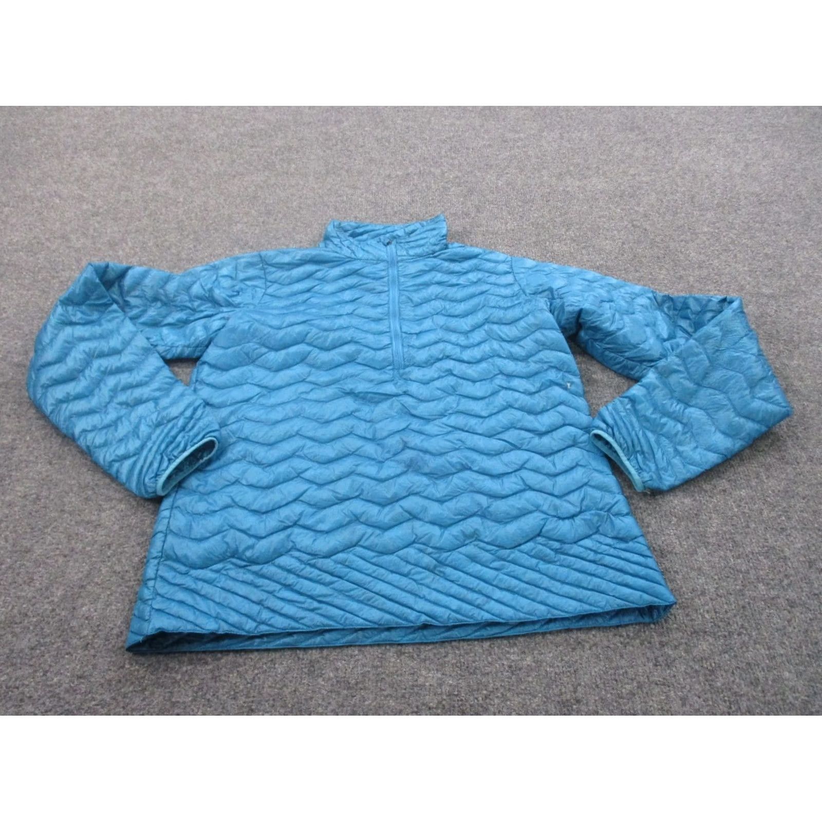 Patagonia Patagonia Jacket Womens S Puffer Down Quilted Ultralight Zig Zag 84740 Blue Nylon Down Insulated Windproof Size S / US 4 / IT 40 - 2 Thumbnail