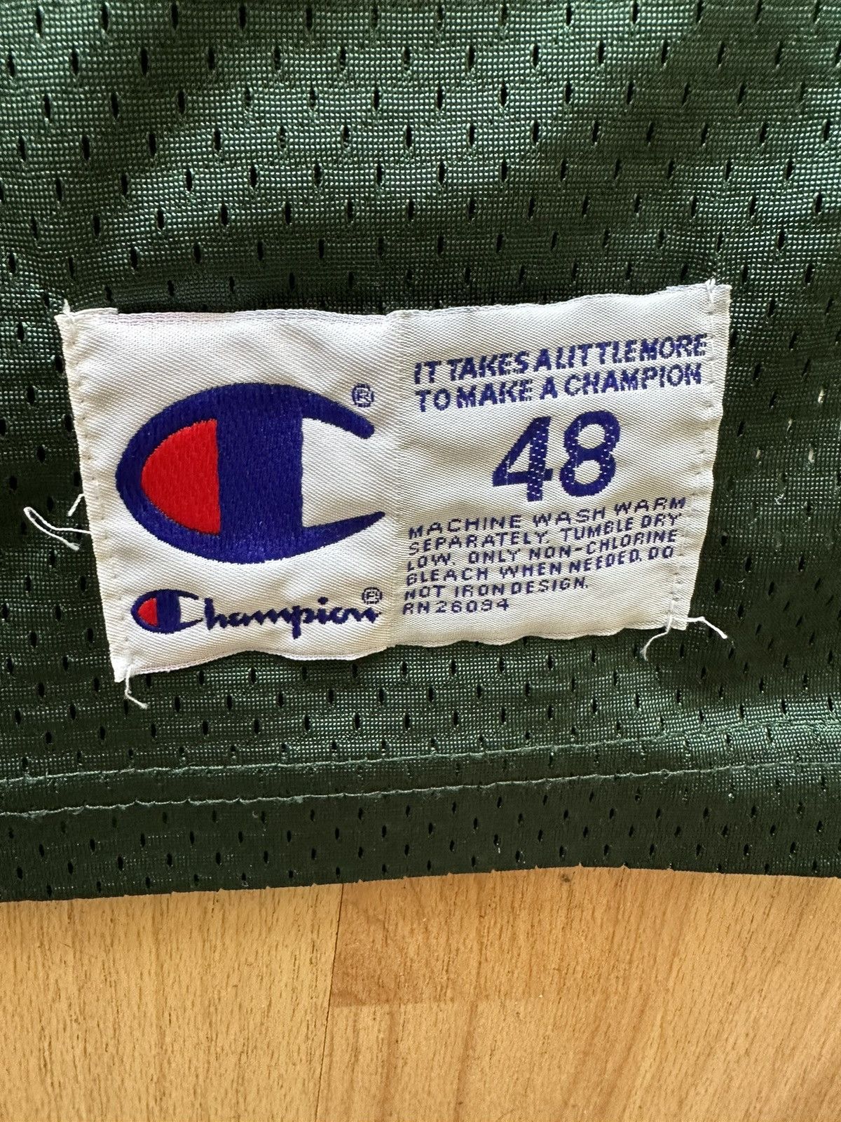 Champion × NFL × Vintage Vintage 90s Champion NFL New York Jets Chrebet Jersey Size US XL / EU 56 / 4 - 4 Thumbnail