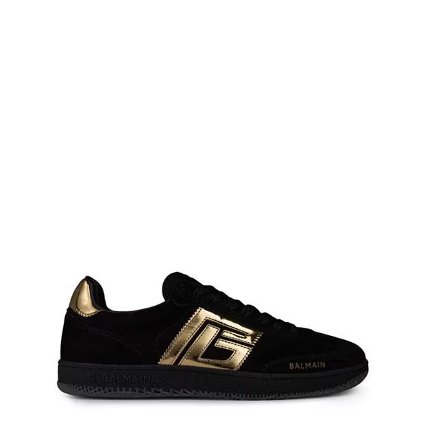 o1g2r1mq0924 Trainers in Noir & Golden