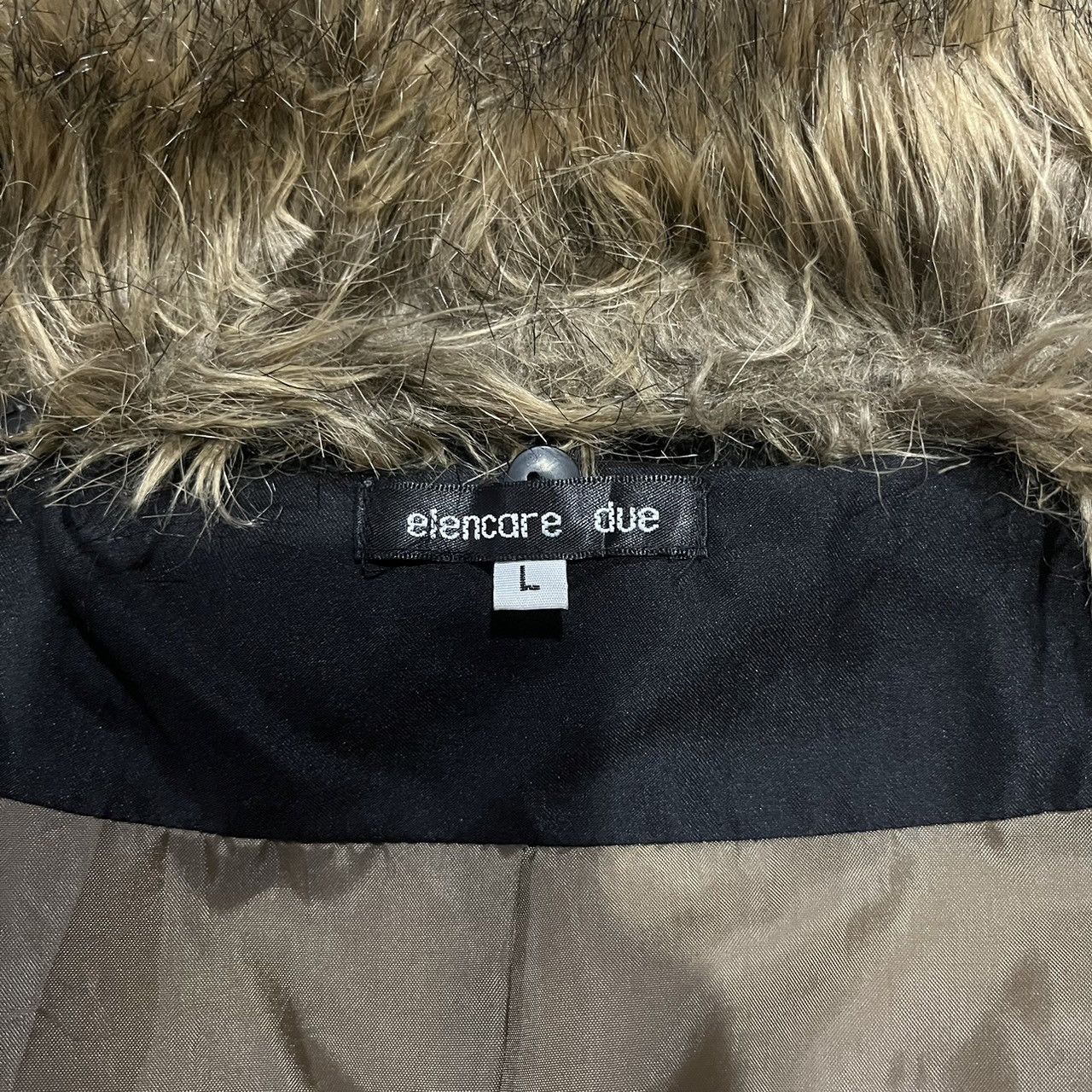 If Six Was Nine Elencare due Y2K Avant Garde If6was9 Style Faux Fur Jacket Size US L / EU 52-54 / 3 - 10 Thumbnail