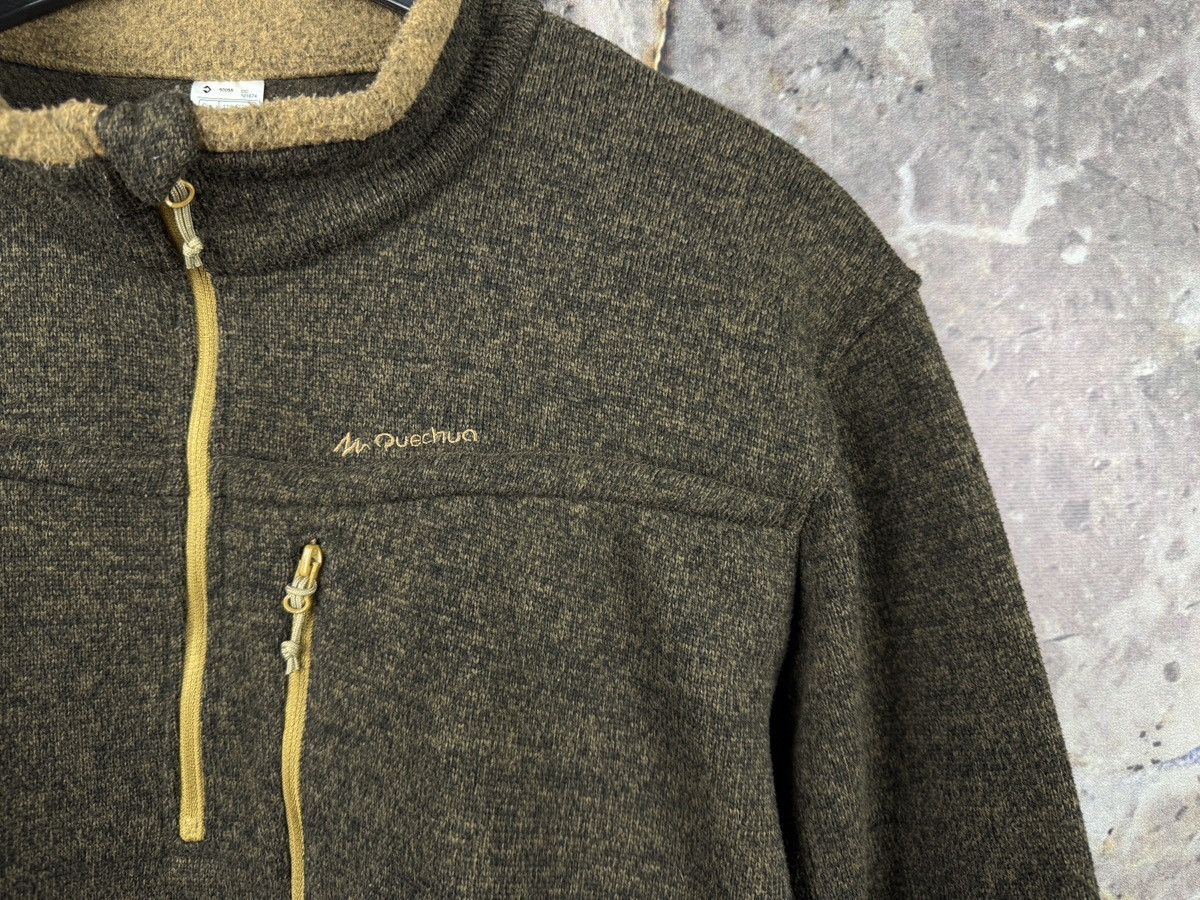 Arc'teryx Quechua Fleece Pullover Sweatshirt Half Zip Brown Outdoor Size US L / EU 52-54 / 3 - 5 Thumbnail