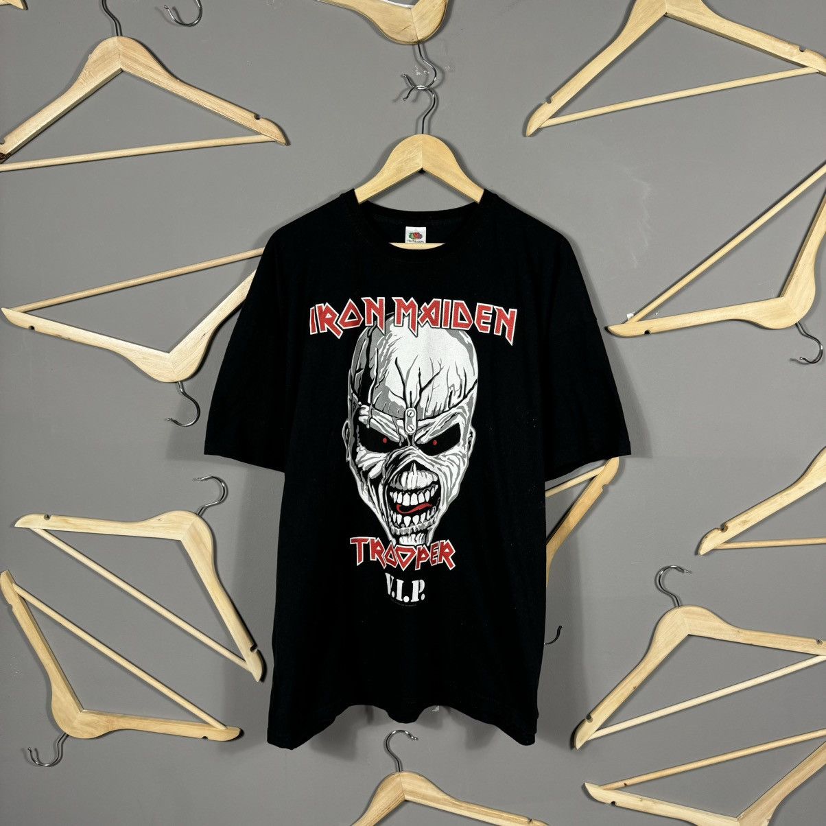 Band Tees × Iron Maiden Iron Maiden 2018 Trooper 3XL T-shirt Size US XXL / EU 58 / 5 - 1 Thumbnail