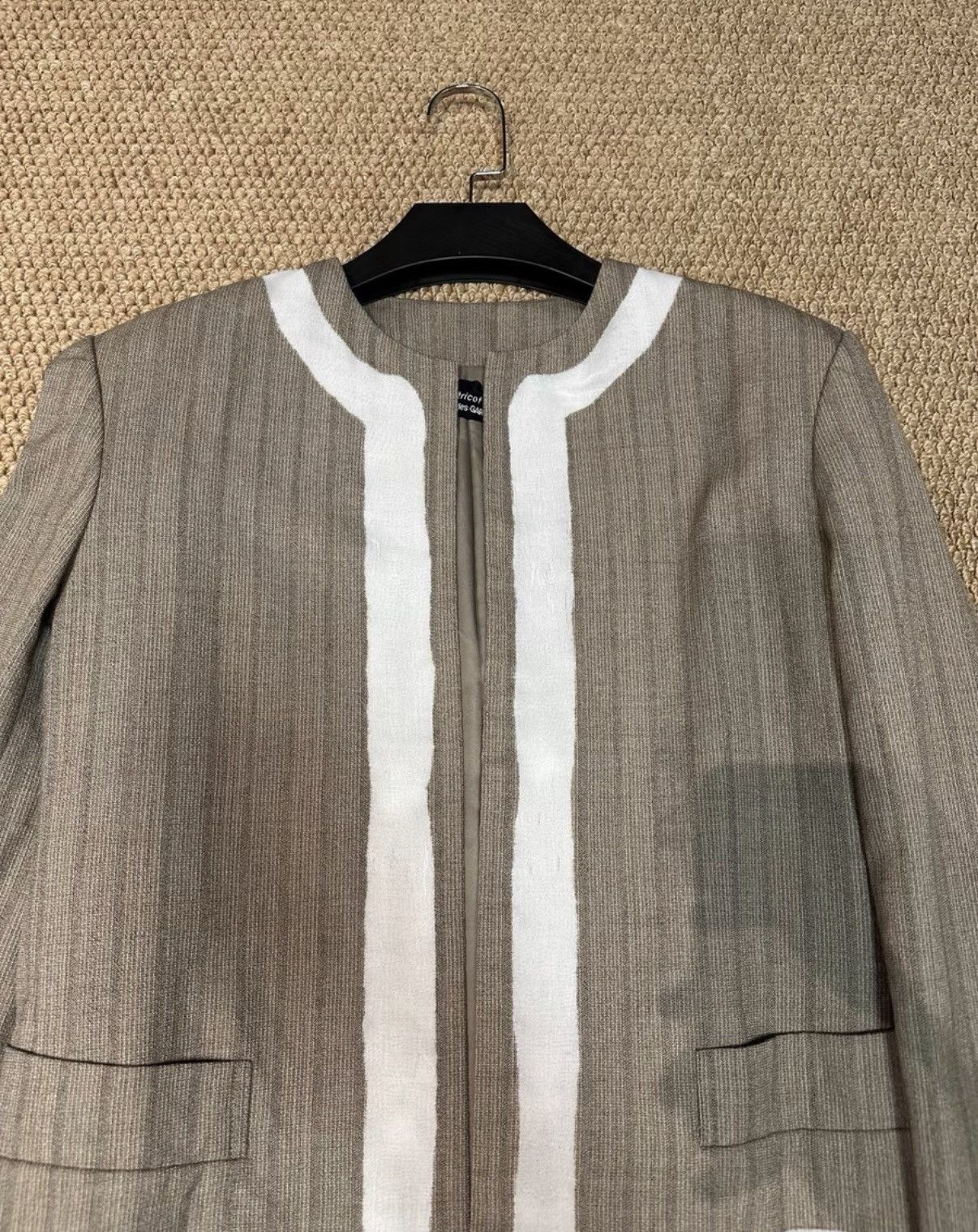 Comme des Garcons Comme des Garçons Collarless Jacket K23 Size S / US 4 / IT 40 - 4 Thumbnail