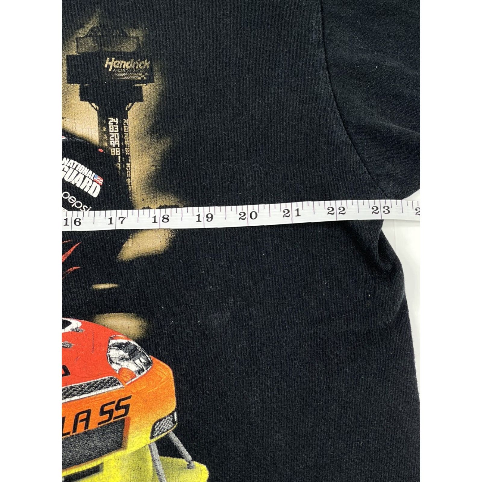Chase Authentics Chase Authentics Jeff Gordon NASCAR Racing T-Shirt Black Adult XL Cotton Short Sleeve Logo Mens Size US XL / EU 56 / 4 - 7 Thumbnail