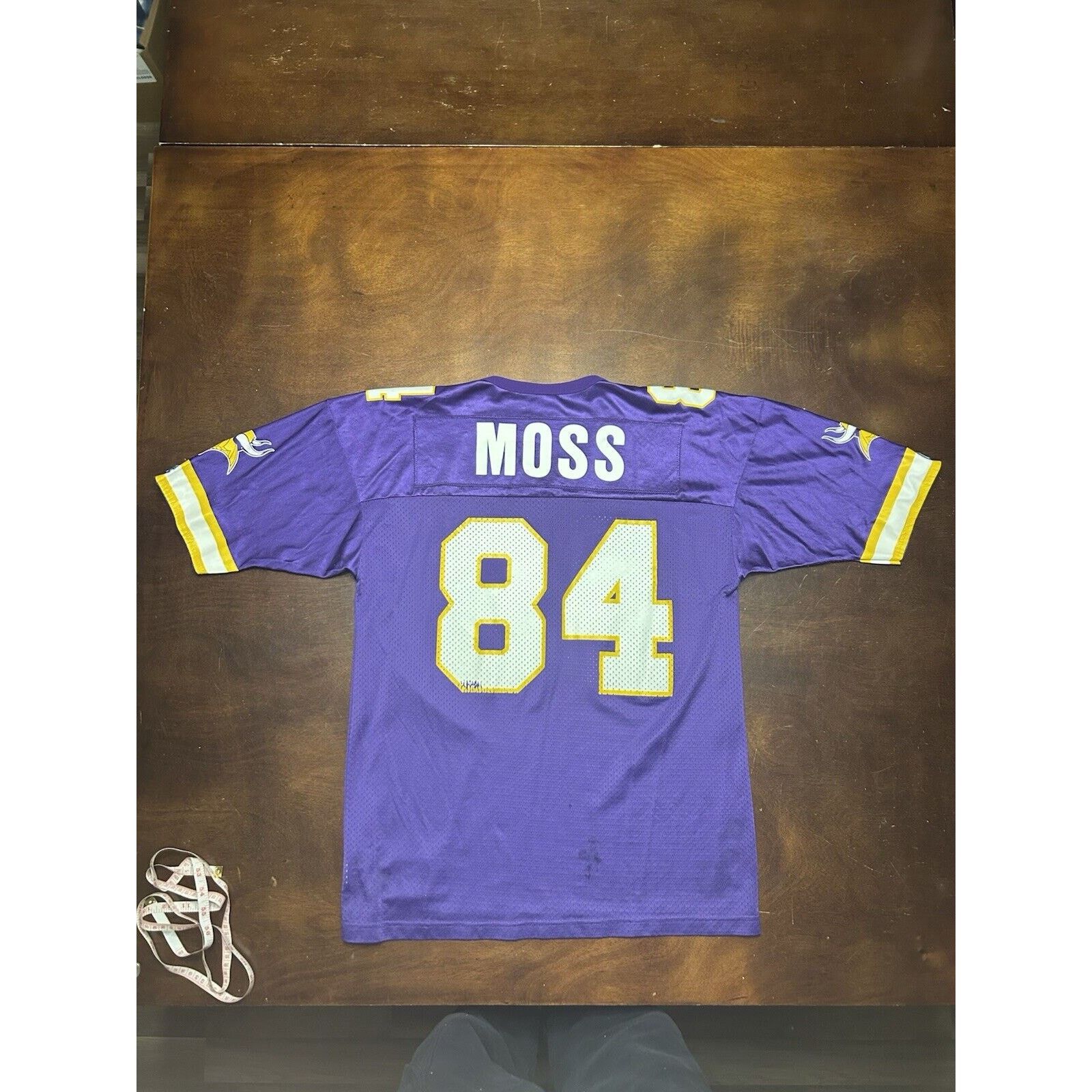 Champion VTG Y2K Randy Moss #84 Minnesota Vikings Champion NFL Jersey Size US L / EU 52-54 / 3 - 14 Thumbnail