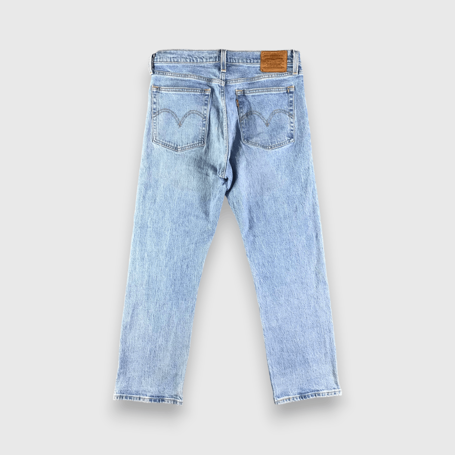 Levi's Vintage Blue Wash Levis 501 Jeans-J3484 Size 30" / US 8 / IT 44 - 2 Thumbnail