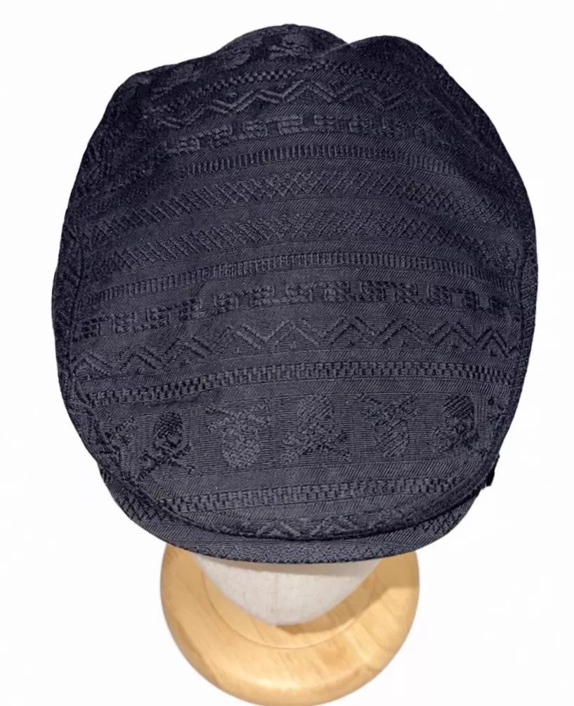 Mastermind Japan MMJ 10SS Ethnic Pattern Skull D-ring Metal Vents Flat Cap M Size ONE SIZE - 2 Thumbnail