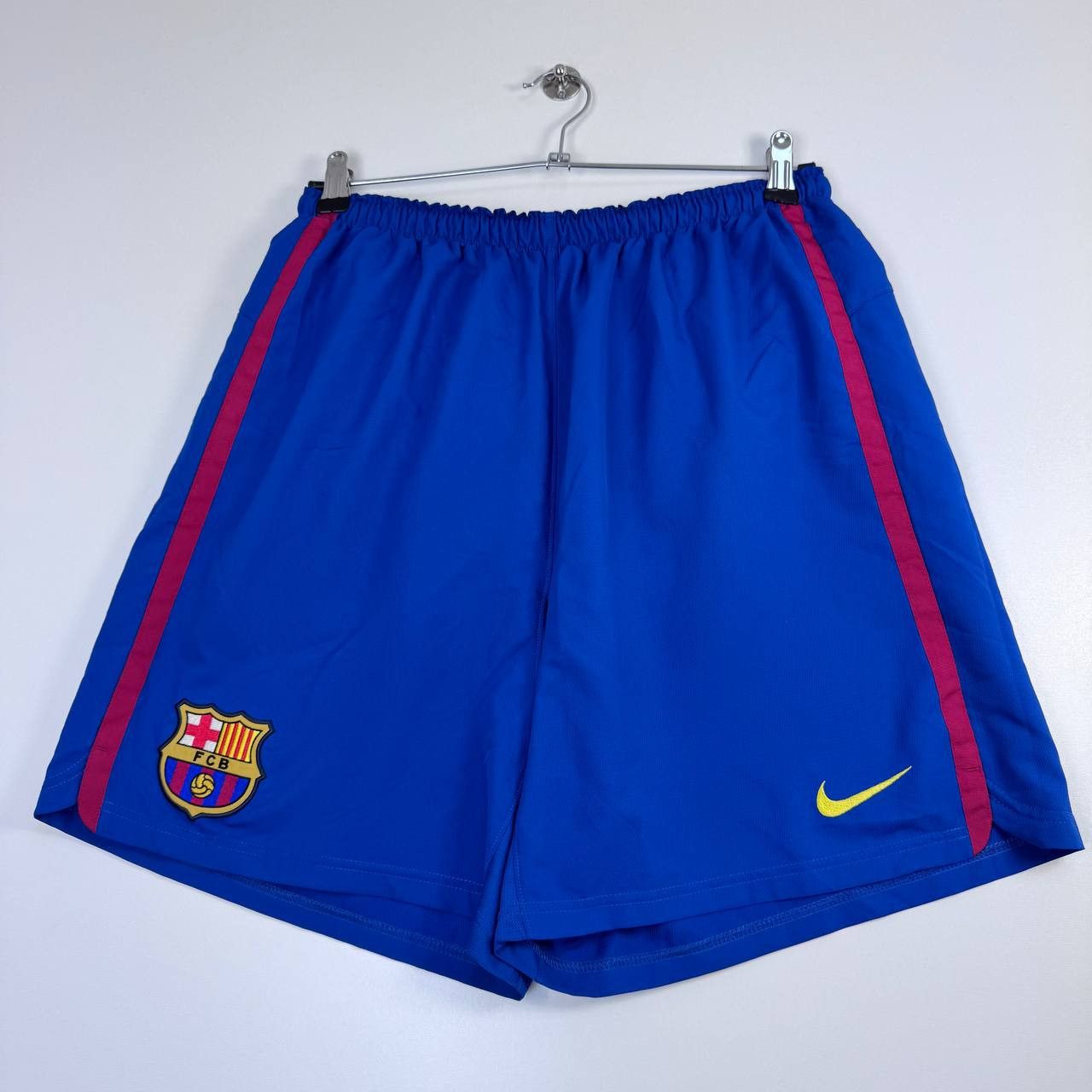 Nike Nike FC Barcelona Shorts Mens Blue Football FCB Size L Size US 34 / EU 50 - 1 Thumbnail