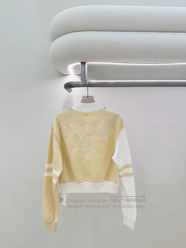 Hermes Hermes White and yellow print jacket Size XXS / US 00 / IT 34 - 2 Thumbnail
