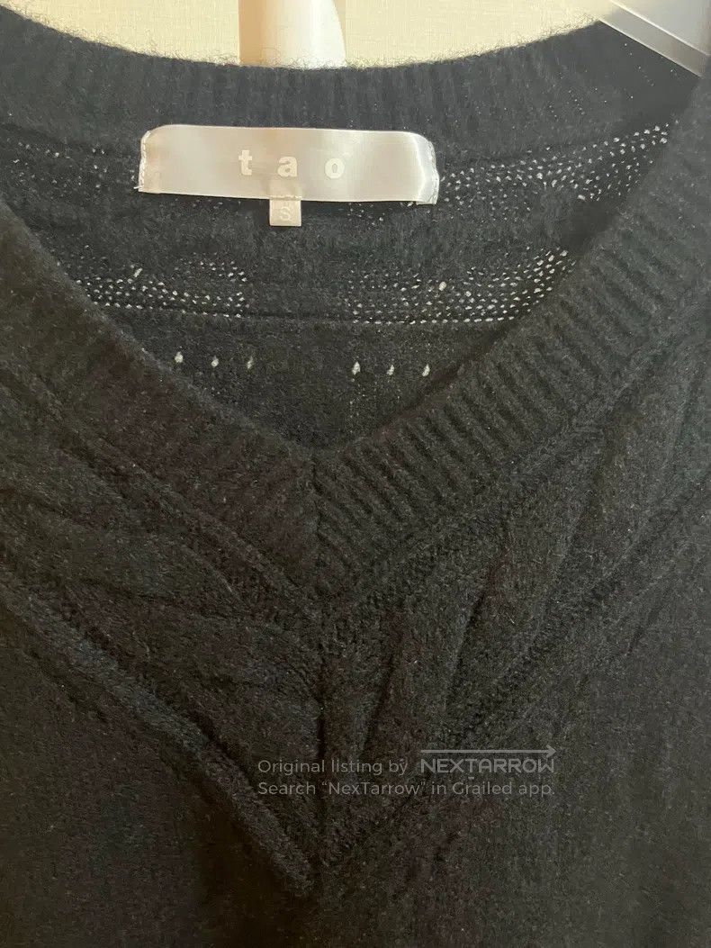 Comme des Garcons Comme des Garcons Wool V-neck knit vest Size S / US 4 / IT 40 - 2 Thumbnail