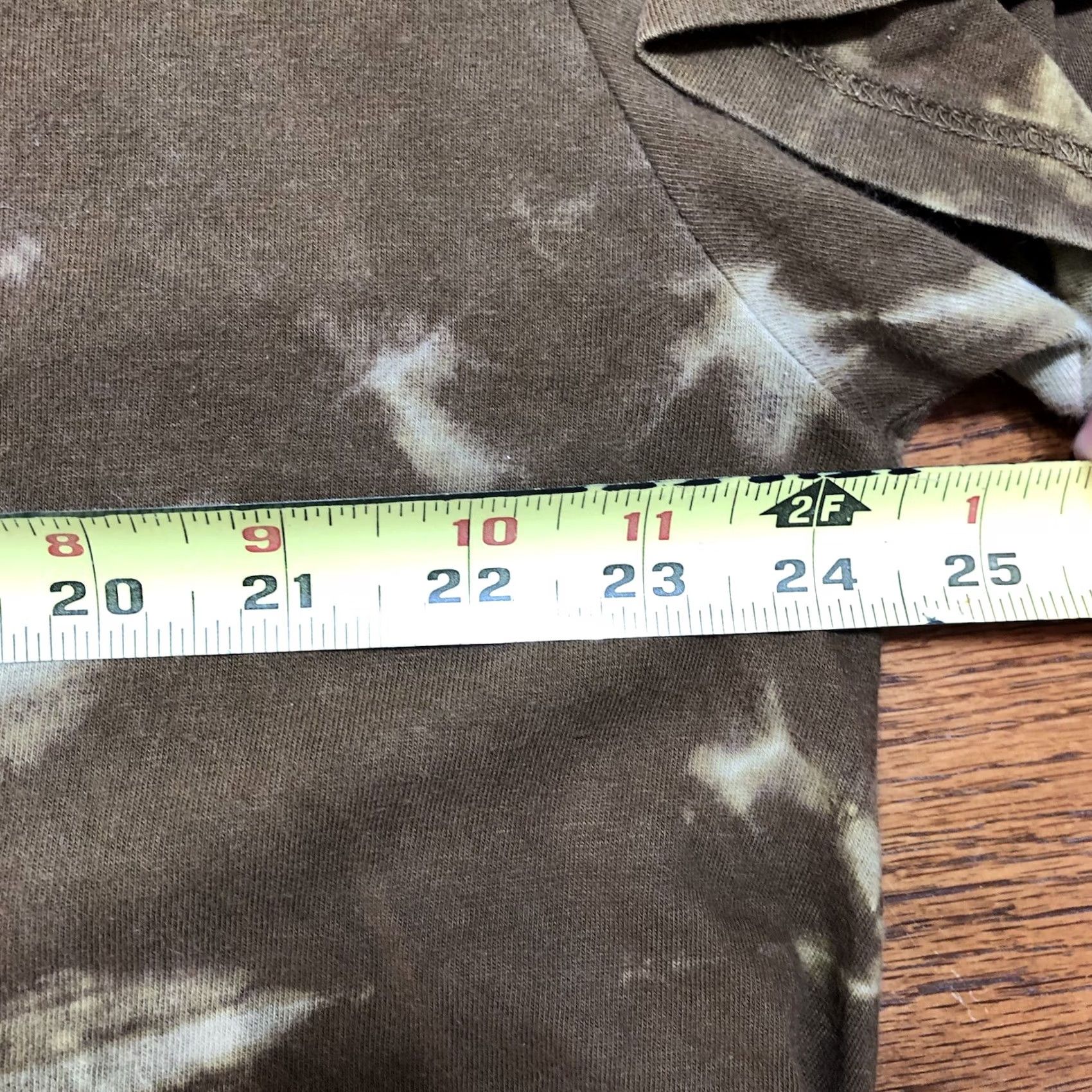 Polo Ralph Lauren Vintage Polo Ralph Lauren Brown Acid Wash Tie Dye Single Stitch T-Shirt Tag L Mens Size US L / EU 52-54 / 3 - 7 Thumbnail