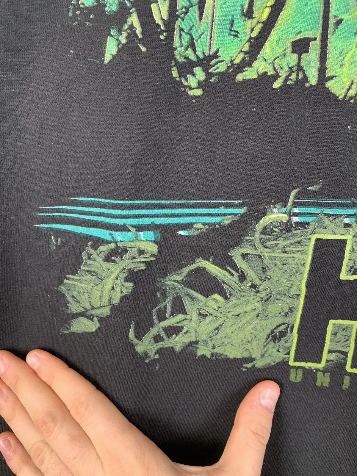 Marvel Comics × Universal Studios Vintage 2008 Hulk T-shirt Size US L / EU 52-54 / 3 - 9 Thumbnail