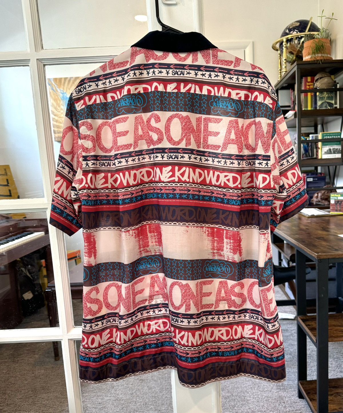 Sacai Sacai x Eric Haze Graphic Shirt Size US L / EU 52-54 / 3 - 2 Thumbnail