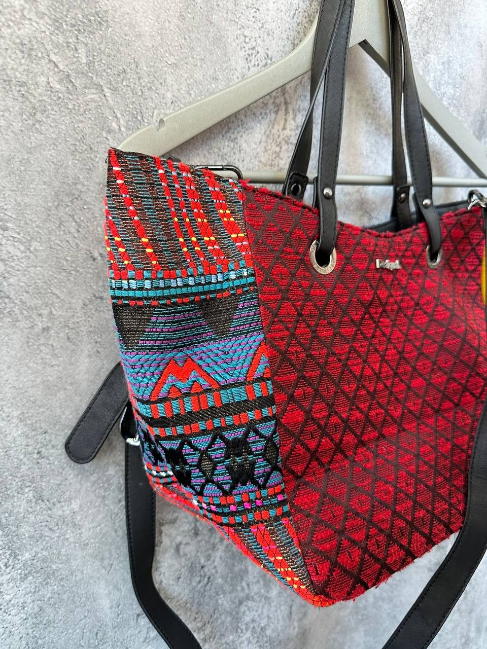 Desigual Desigual Leon Togo Multicolor Tote Bag Size ONE SIZE - 4 Thumbnail
