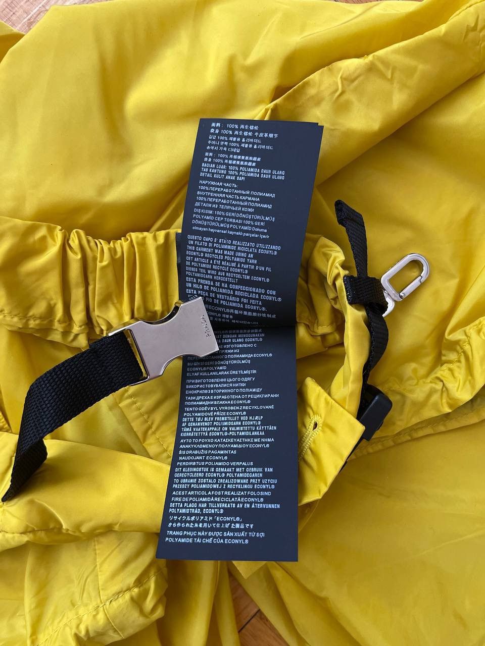 Prada Prada Re-Nylon Piuma Trousers Yellow Track Pants Triangle Size US 36 / EU 52 - 18 Thumbnail