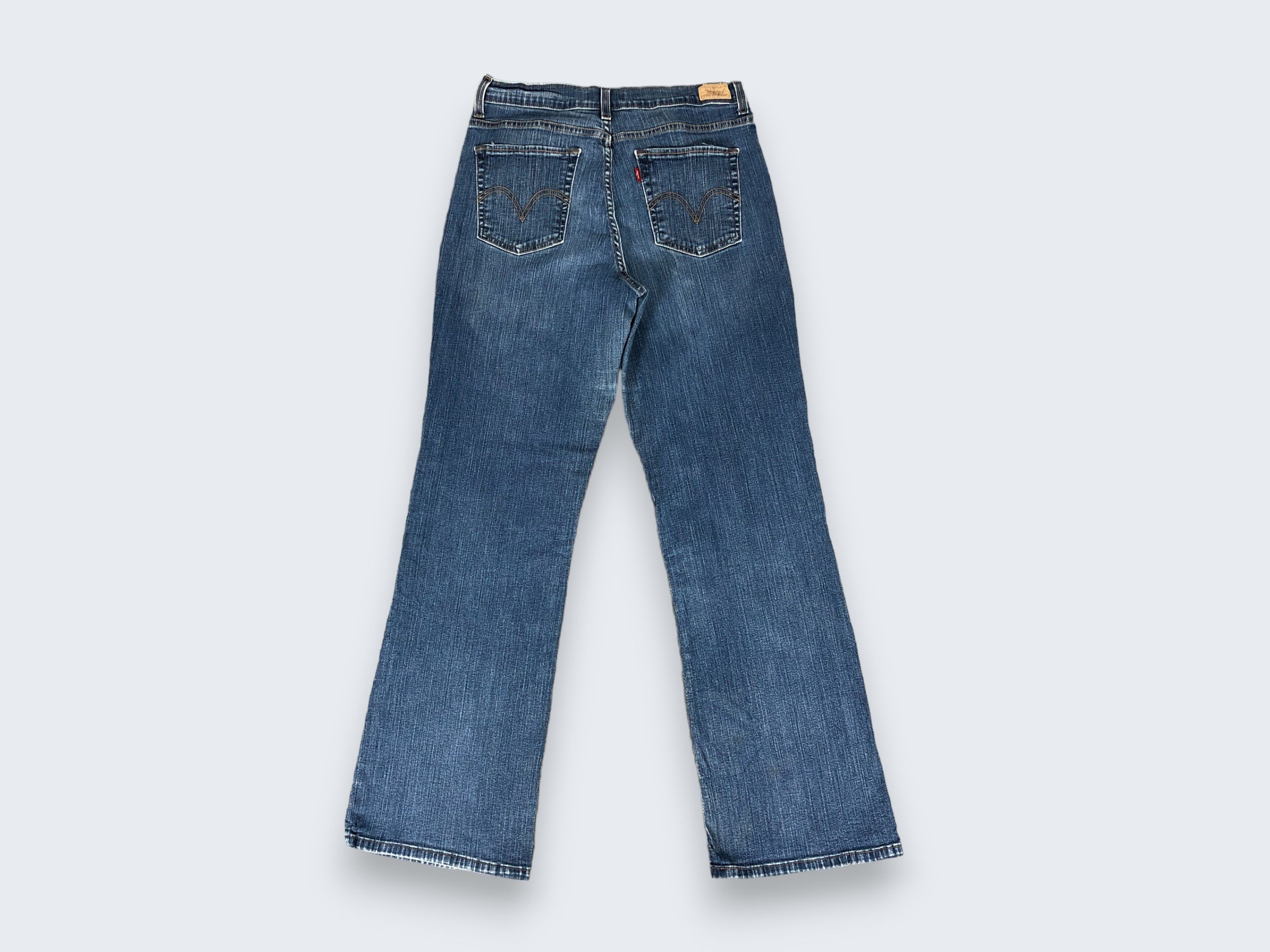 Levi's × Vintage Womens Vintage Levis 512 Jeans Boot Cut Flare L862W Size 31" - 4 Thumbnail