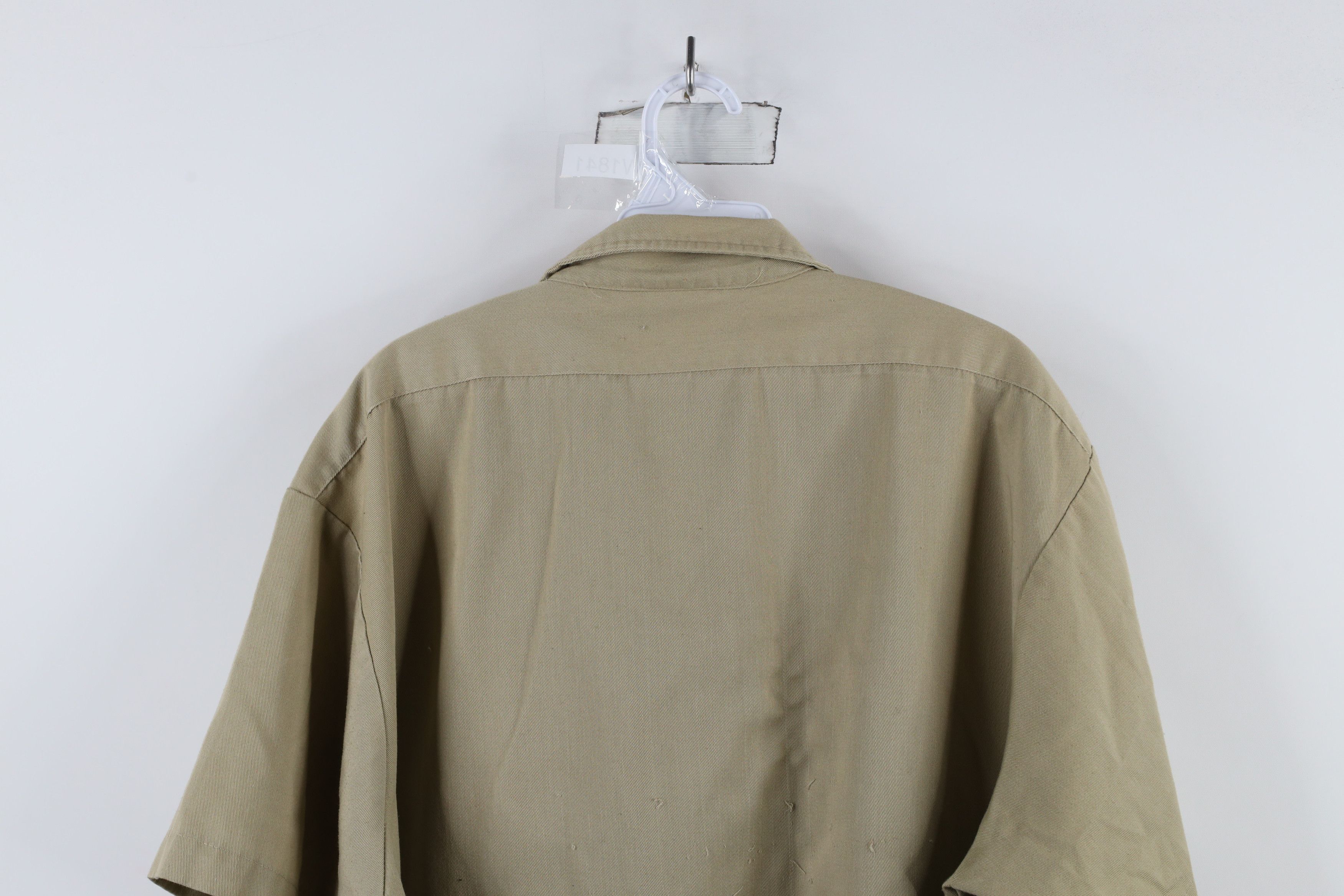 Dickies × Vintage Vintage 90s Dickies Workwear Mechanic Button Shirt USA Size US XXL / EU 58 / 5 - 12 Thumbnail