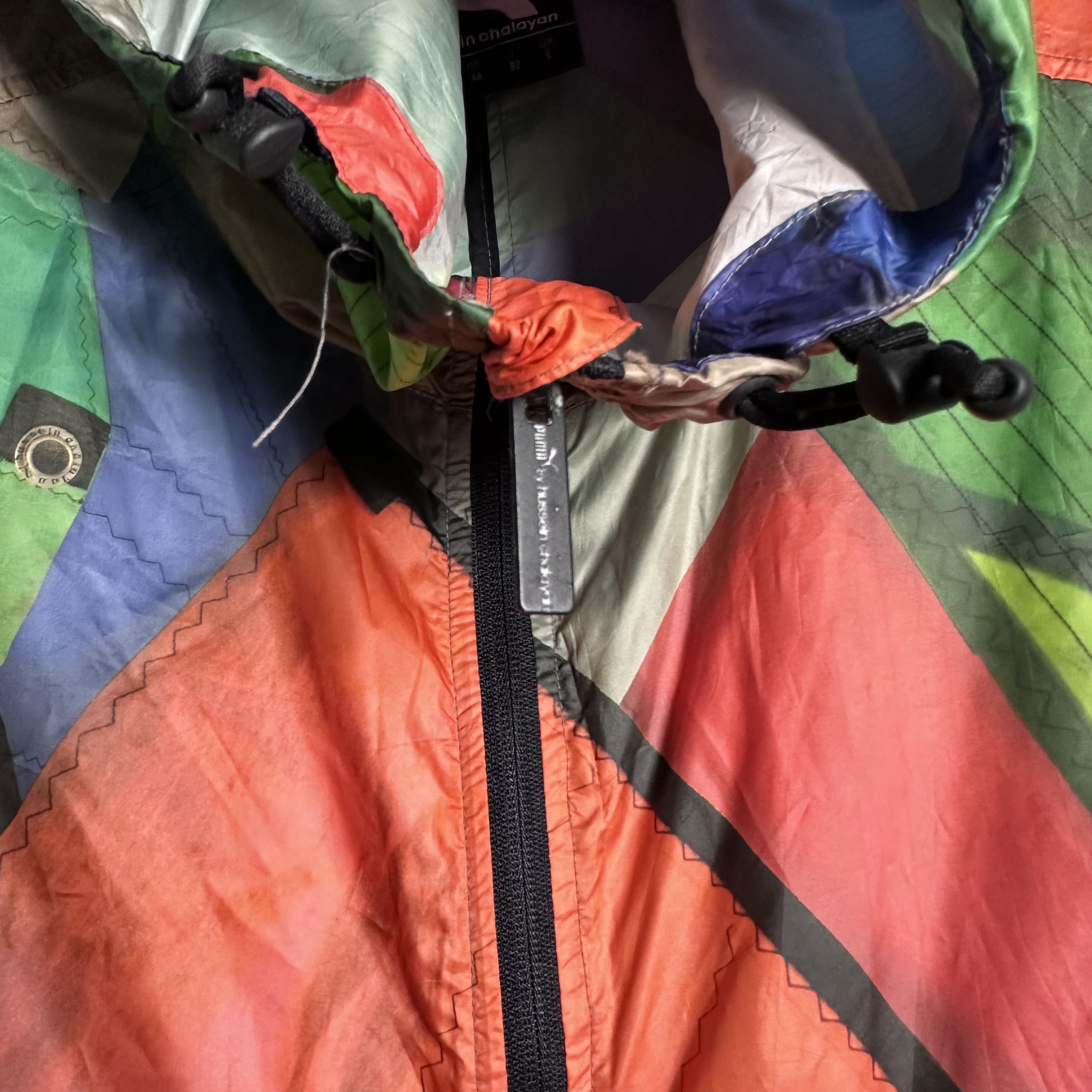 Hussein Chalayan × Puma 🔥RARE🔥Hussein Chalayan x Puma Multicolor OVP Windbreaker Size US L / EU 52-54 / 3 - 5 Thumbnail