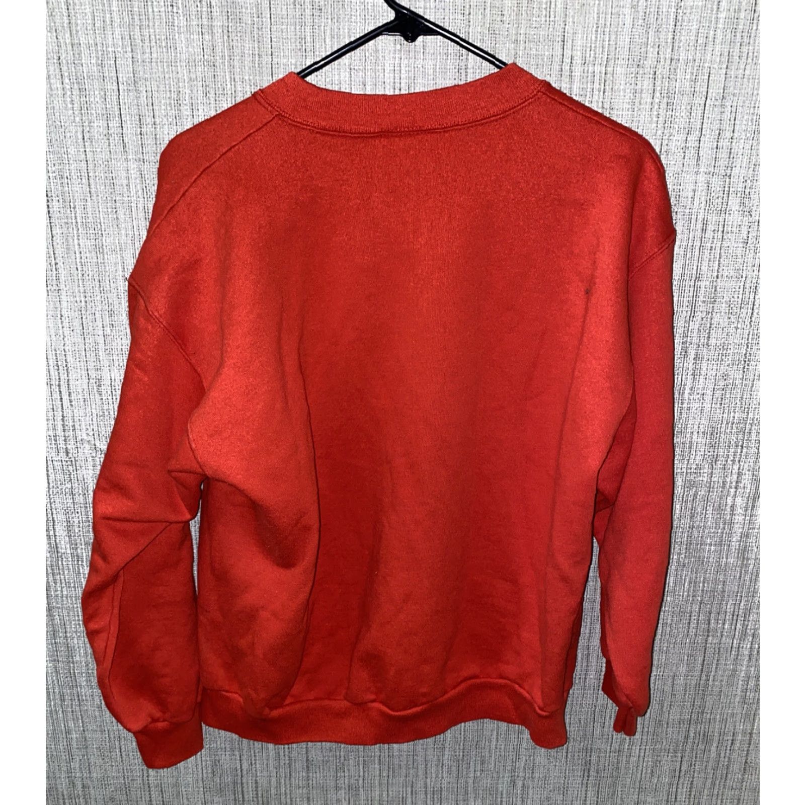Vintage VINTAGE Peacock Sweatshirt L Mens Red Fleece Lined DAMN RIGHT Size L USA Size US L / EU 52-54 / 3 - 4 Thumbnail