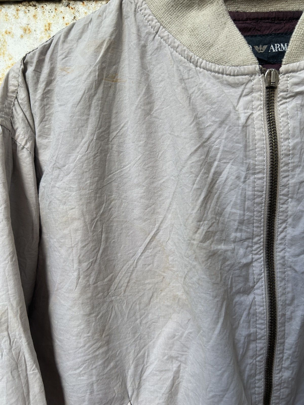 Vintage Vintage 90 Emporio Armani Bomber Jacket Size US L / EU 52-54 / 3 - 5 Thumbnail