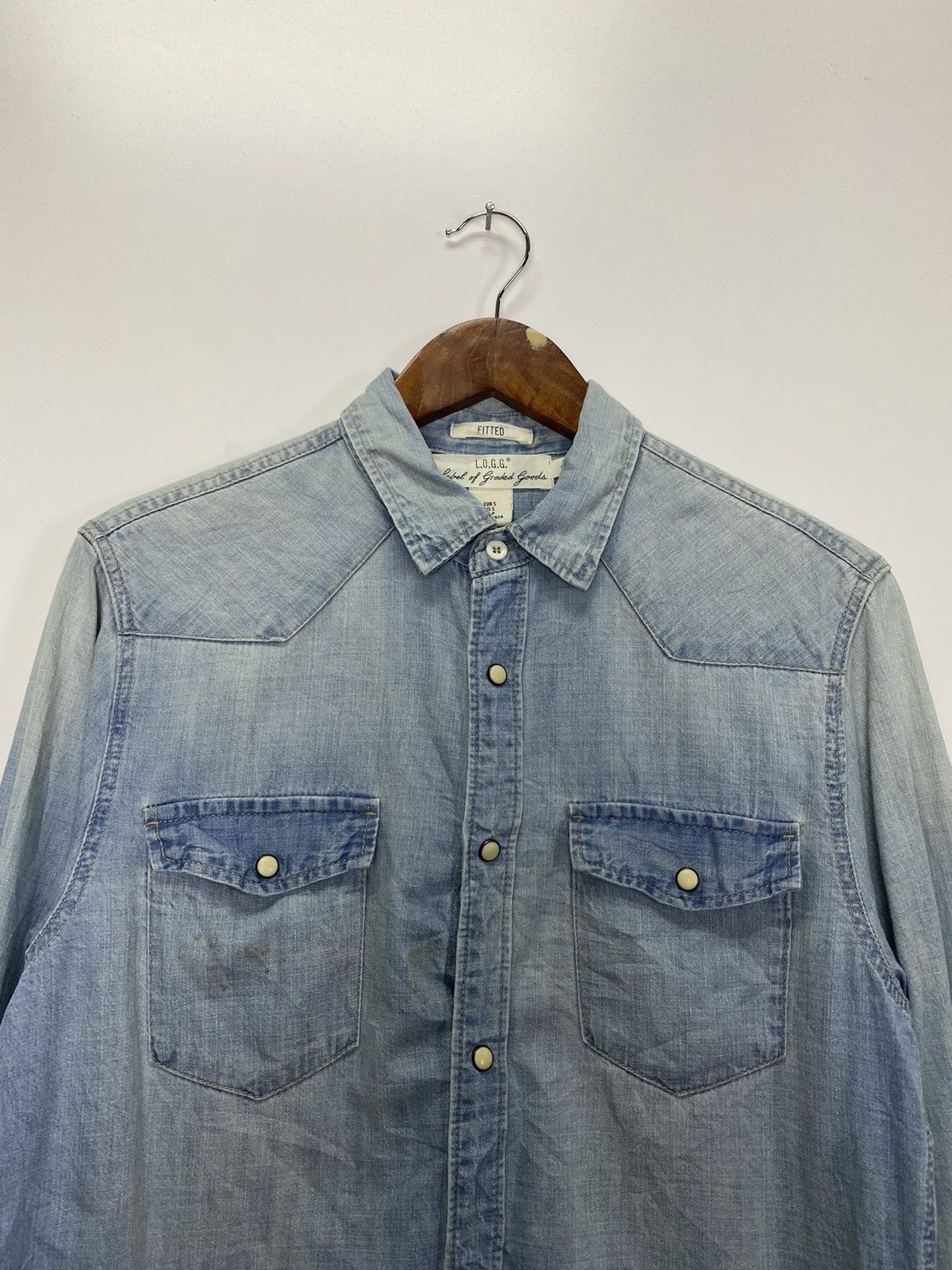 H&M H&M denim button up Size US S / EU 44-46 / 1 - 6 Thumbnail