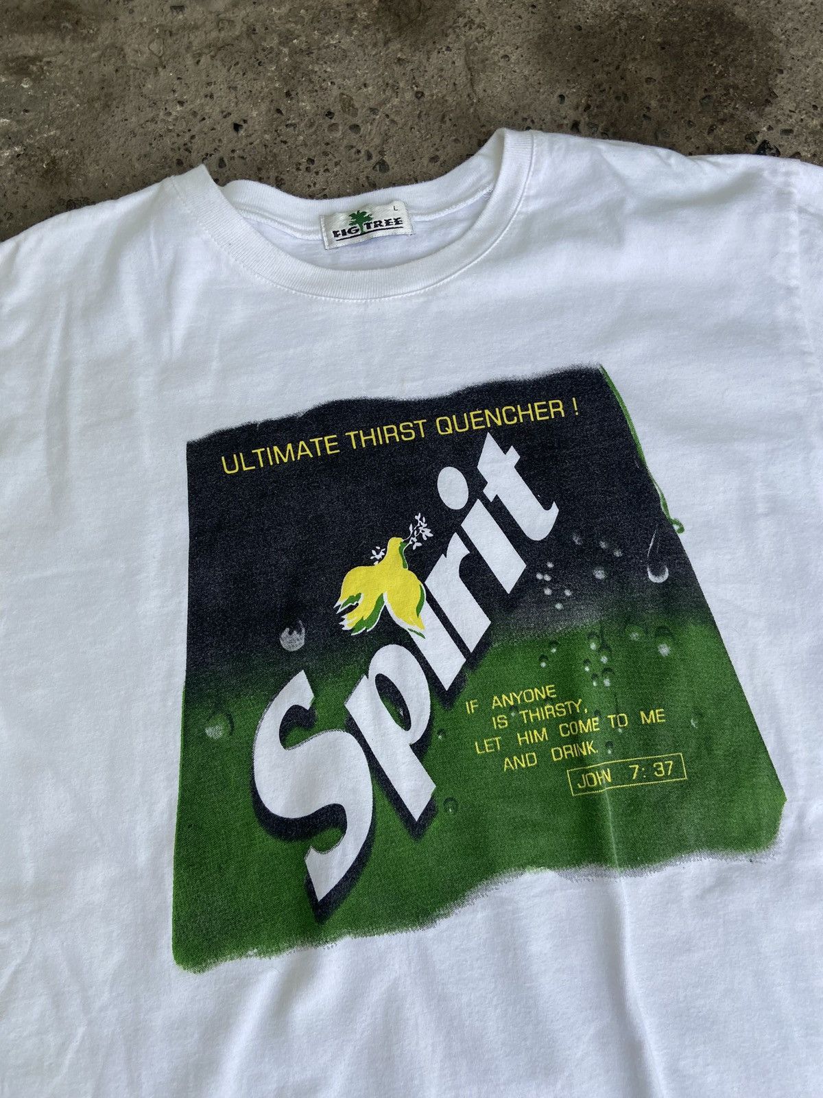 Vintage Vintage john 7:37 t shirt Size US L / EU 52-54 / 3 - 2 Thumbnail