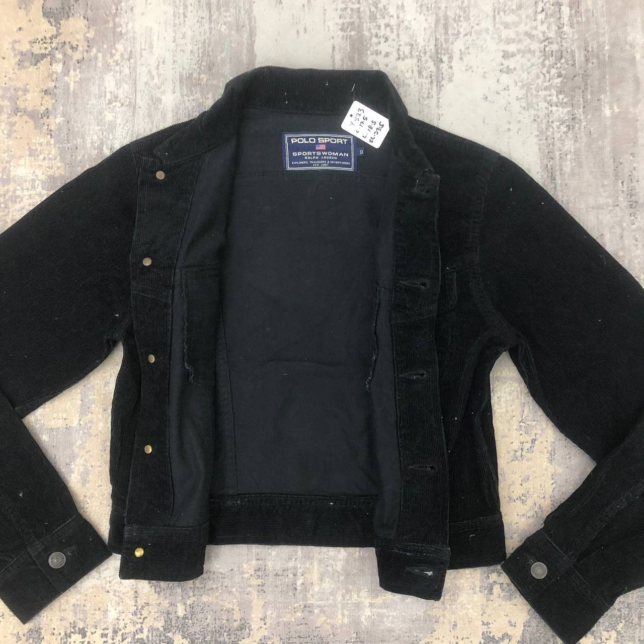 Polo Ralph Lauren Y523 VTG POLO SPORT RL TRUCKER CORDUROY JACKET CROP Size S / US 4 / IT 40 - 3 Thumbnail