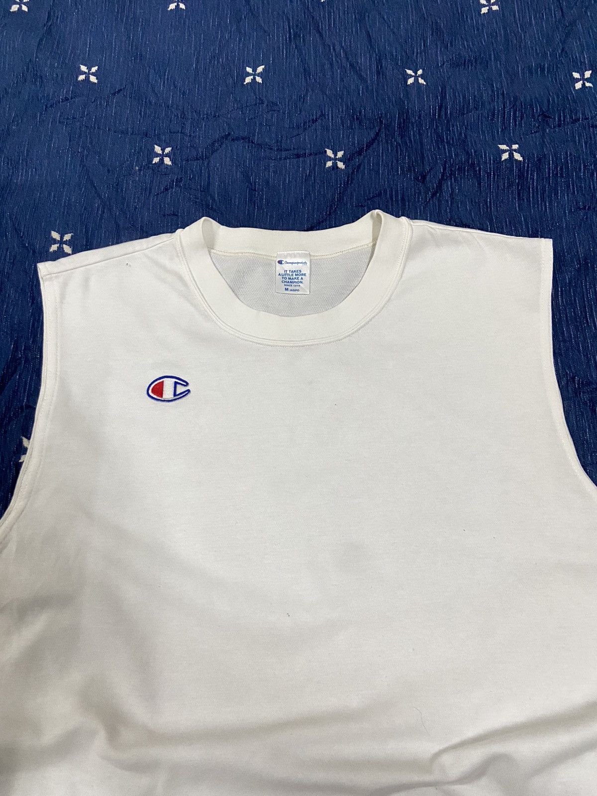 Champion × Vintage Vintage 90s Champion USA Reverse Weave Sleeveless tanktop Size US M / EU 48-50 / 2 - 2 Thumbnail