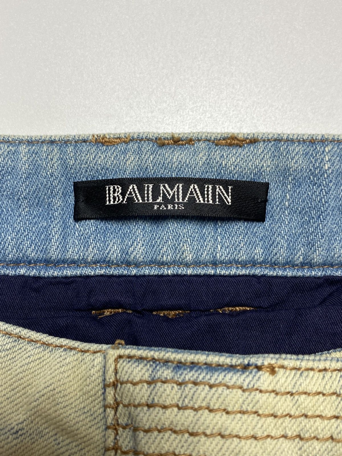 Balmain Balmain - Ankle Zip Biker Jeans Size US 30 / EU 46 - 17 Thumbnail