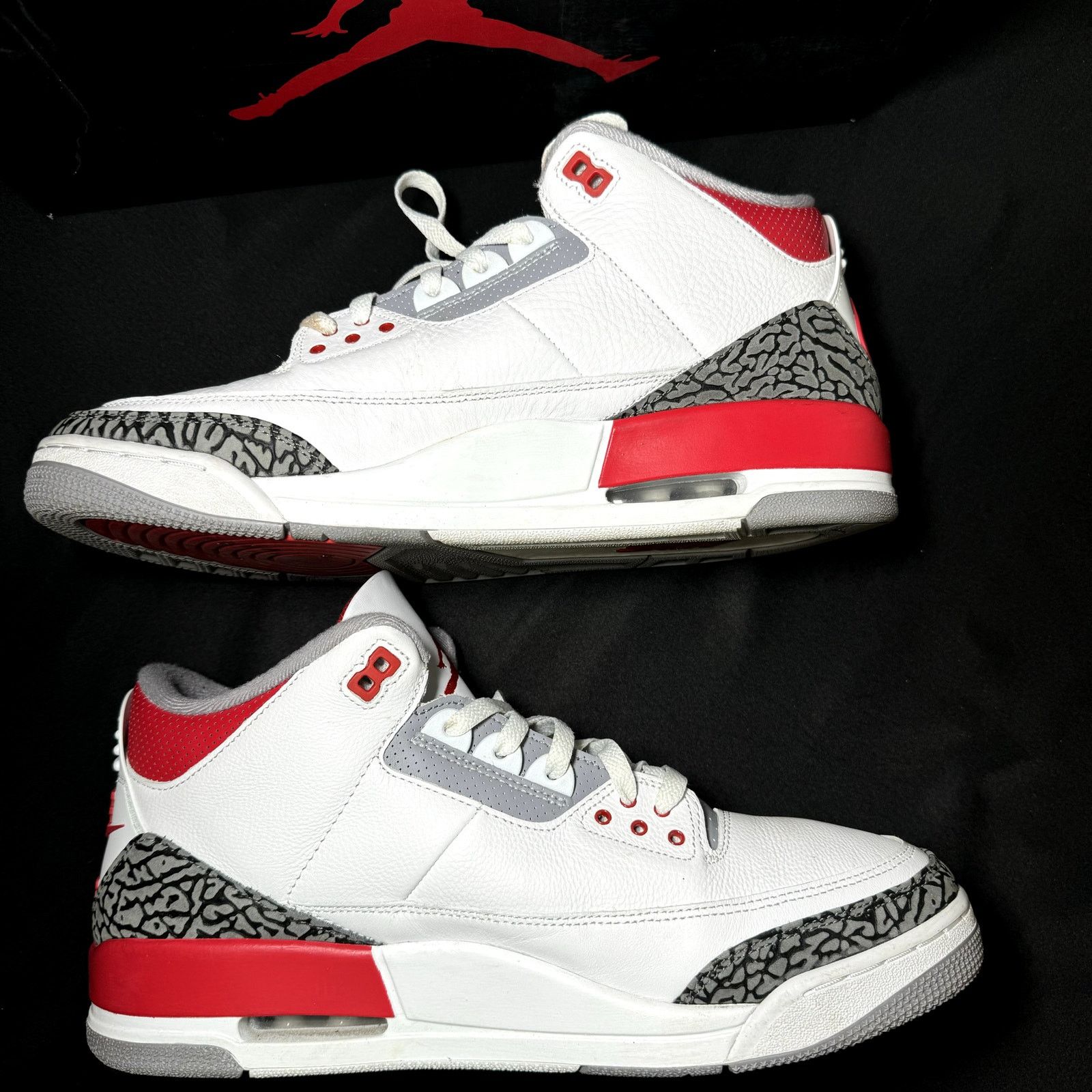 Jordan Brand × Nike Size 13 - Nike Air Jordan 3 Retro Fire Red 2022 Men's Shoes Size US 13 / EU 46 - 3 Thumbnail